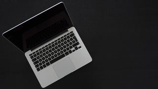 A black screen on MacBook Pro