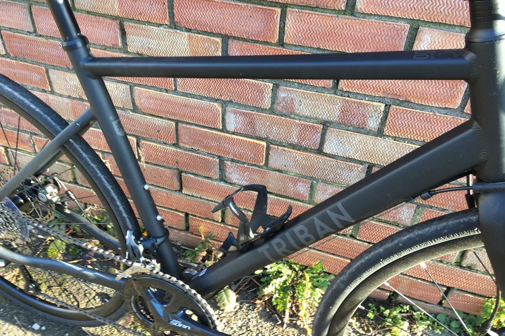 triban rc500 flat bar