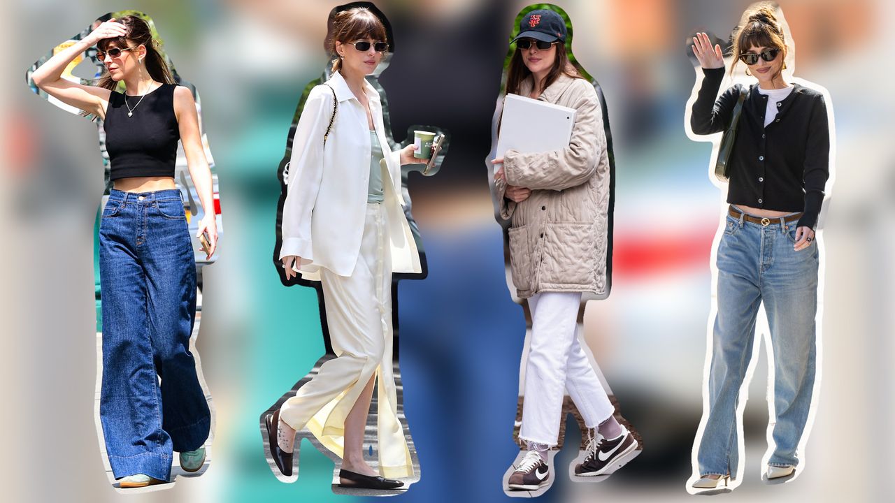 Dakota Johnson summer 2024 street style.