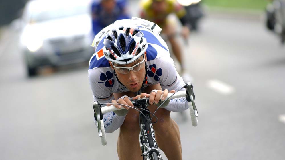 Bernhard Eisel in FDJ colours
