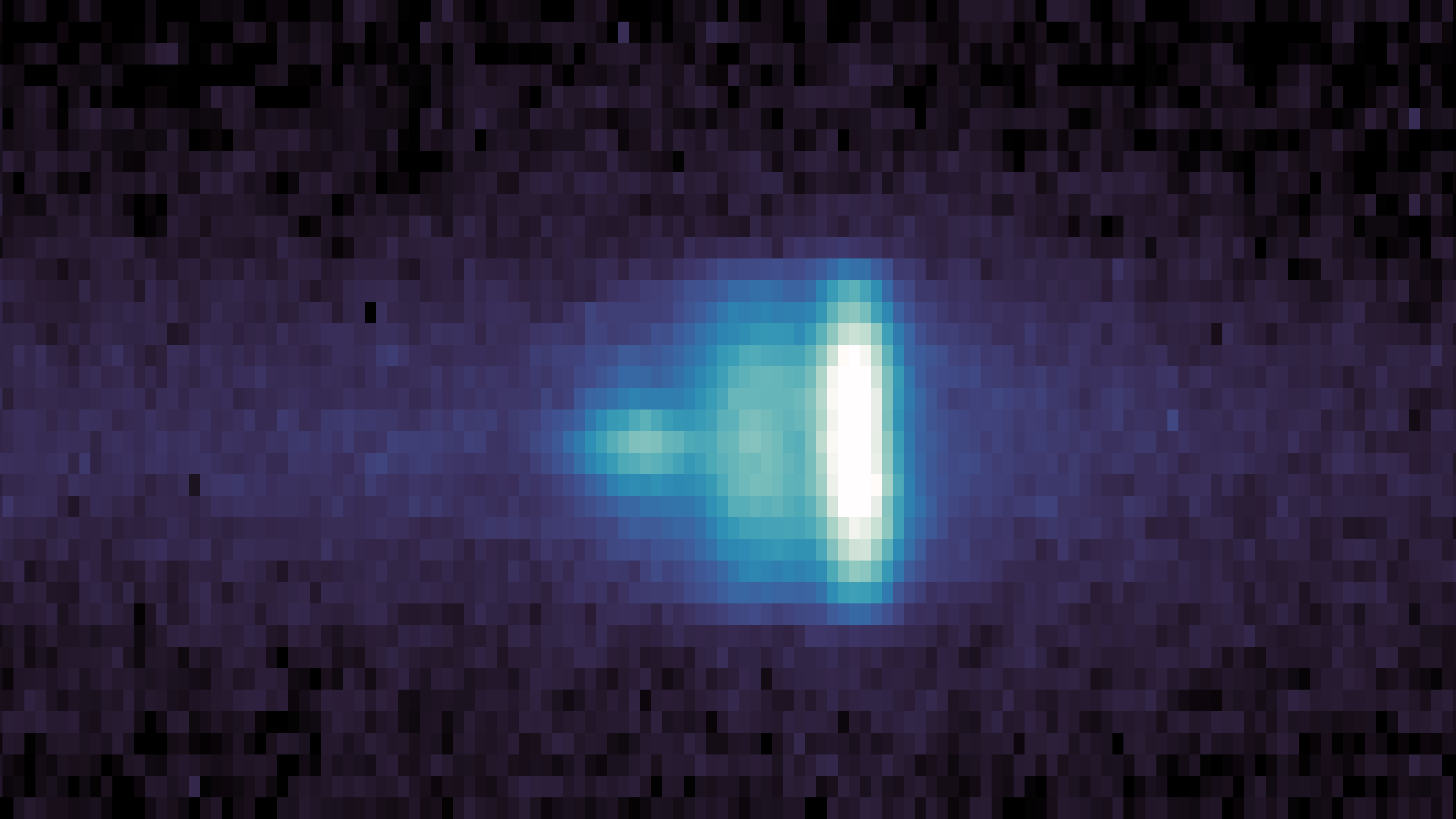 An ultraviolet view of comet 3I/ATLAS, captured by NASA&#039;s MAVEN spacecraft.