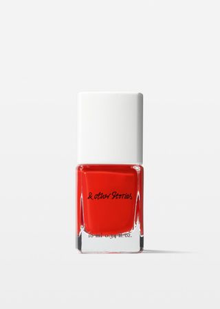 & Other Stories Bright Tomato Nail Colour