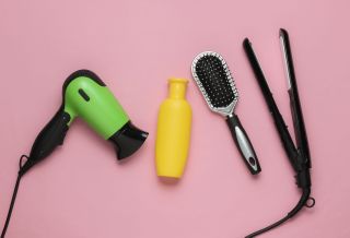 hair dryer and tools