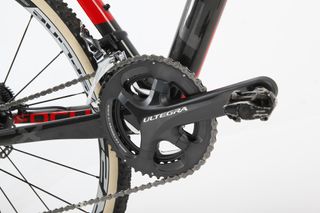 Ultegra groupset comes with cyclocross-specific ratios