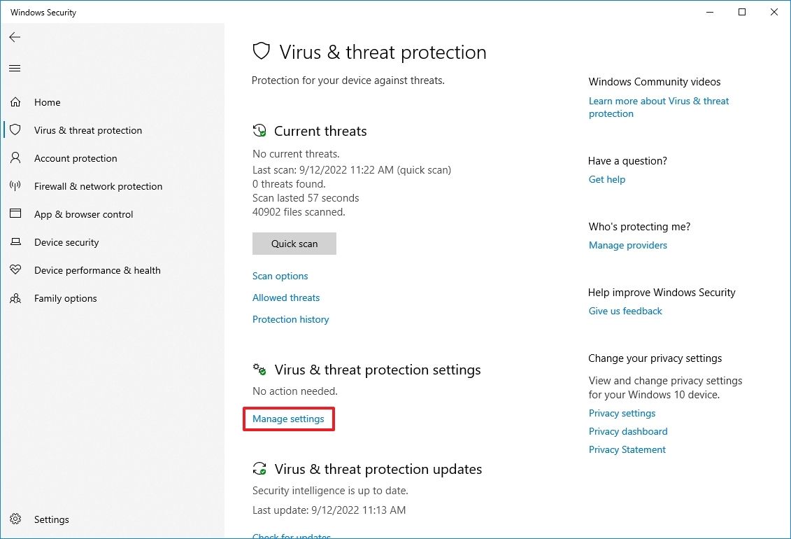 How to permanently disable Microsoft Defender Antivirus on Windows 10 ...