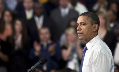 The fate of President Obama's signature domestic achievement is in jeopardy after three days of rough Supreme Court arguments, and will surely play a big role in the 2012 campaign.