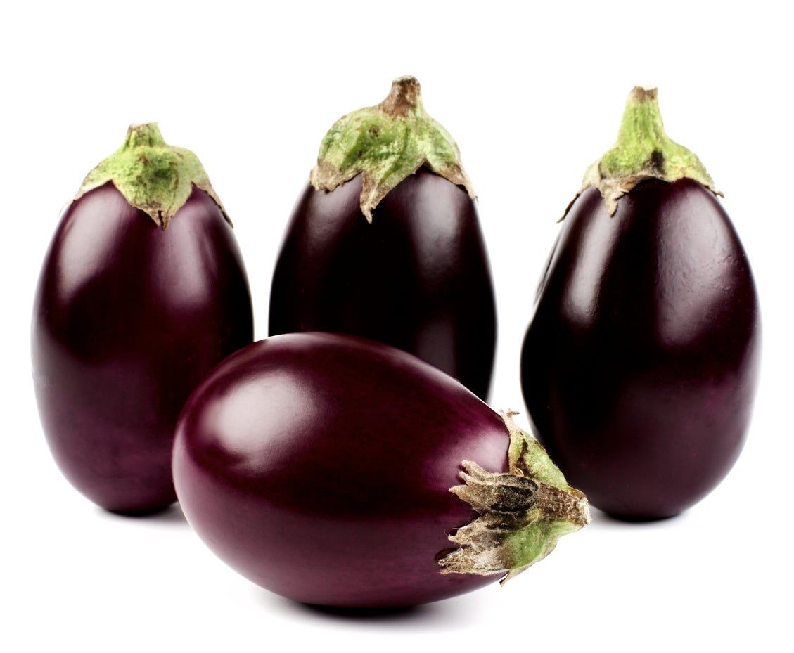 Four Ophelia Eggplants