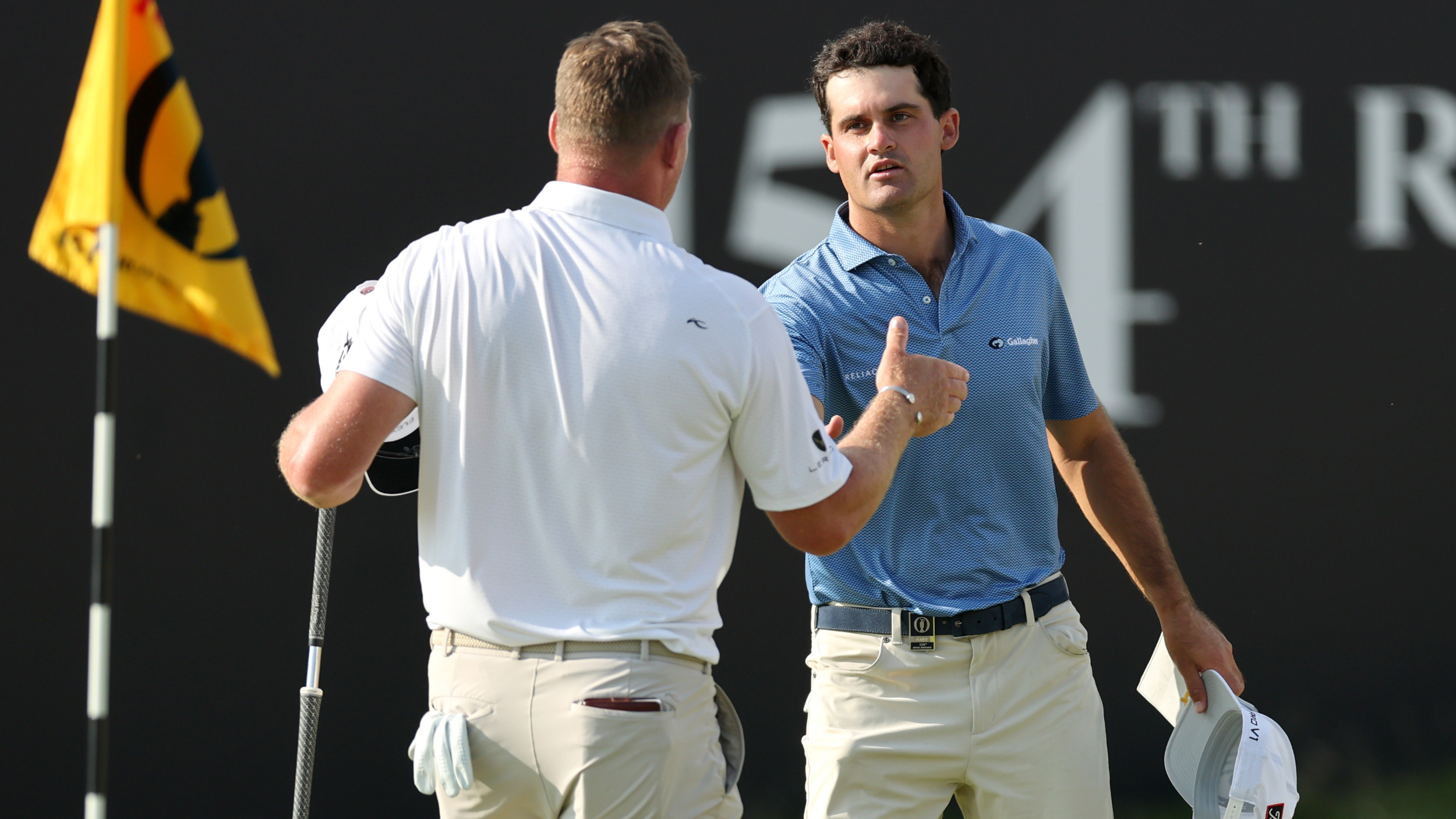 Shaun Norris and Jackson Suber at The Open