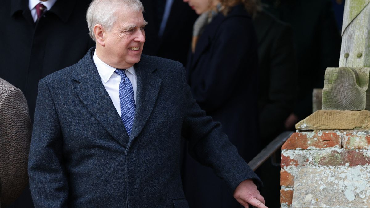 Prince Andrew Joined The Royal Family's Annual Christmas Outing | Marie ...