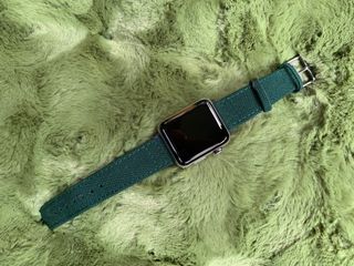 green Apple Watch band