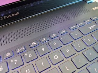 Asus StudioBook keyboard