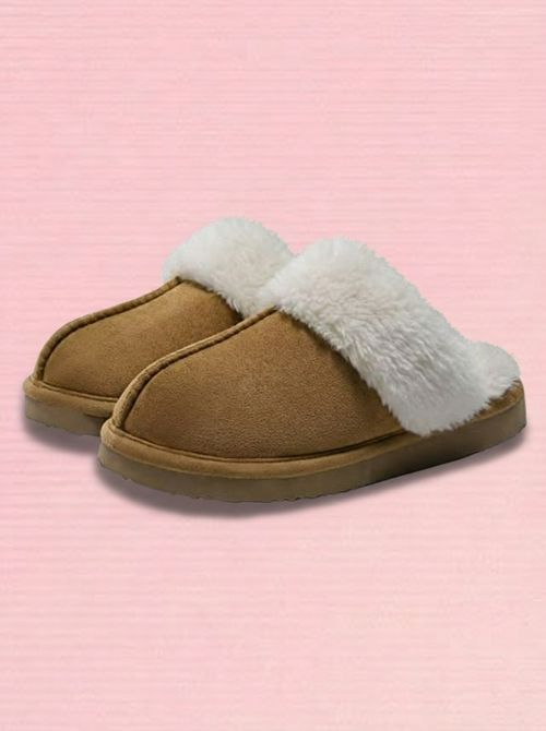 Litfun Women's Fuzzy Memory Foam Slippers