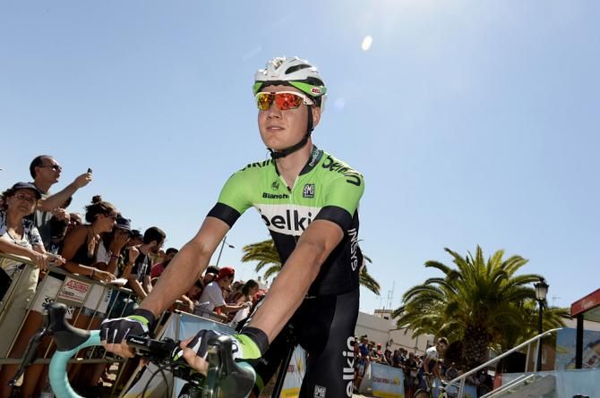 Wilco Kelderman (Belkin) rolls to the stage 4 start line