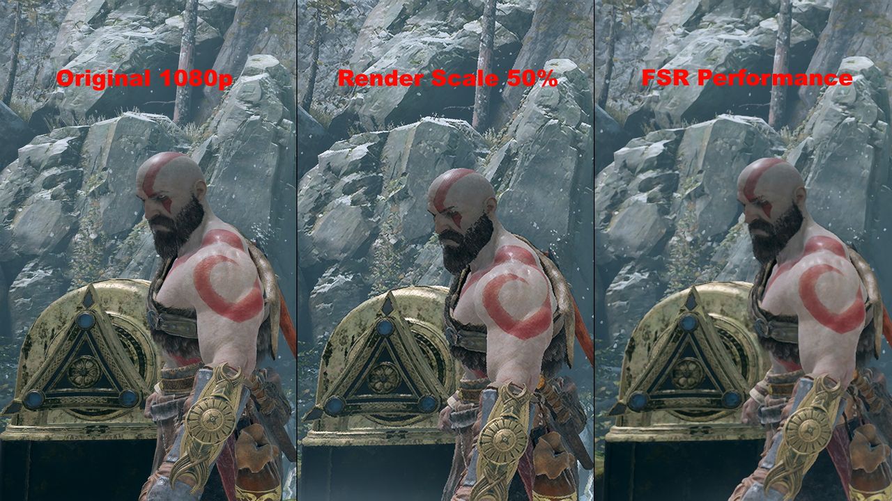 God of War running on integrated graphics