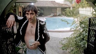 Keith Moon at home, 1975