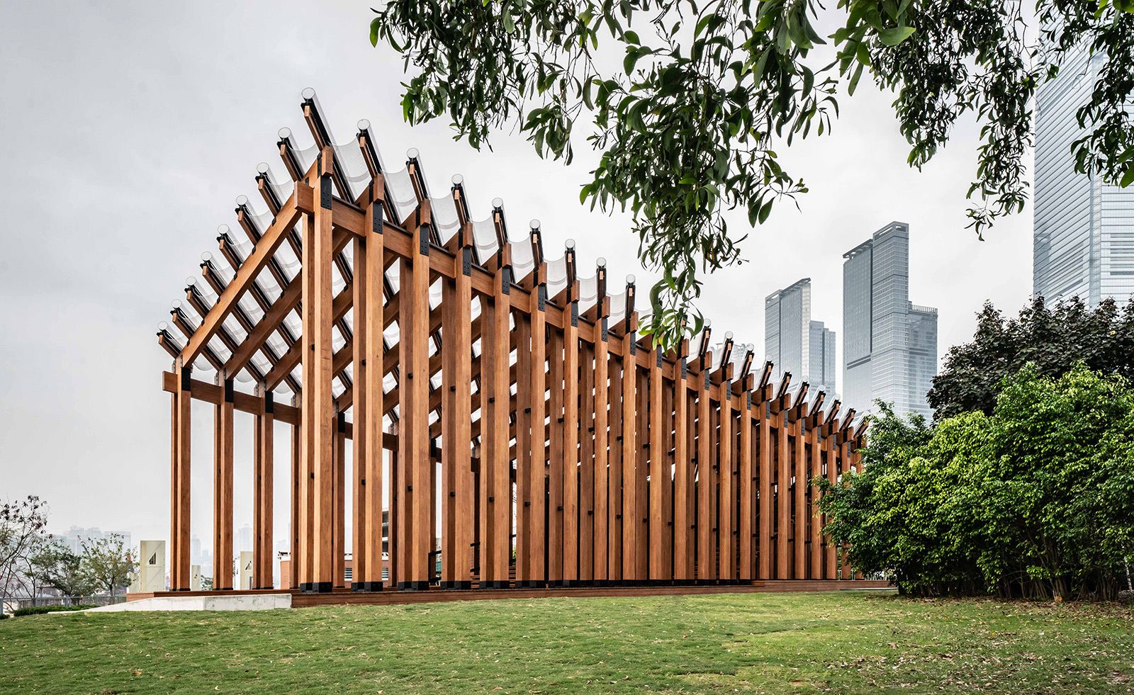 New Office Works pavilion