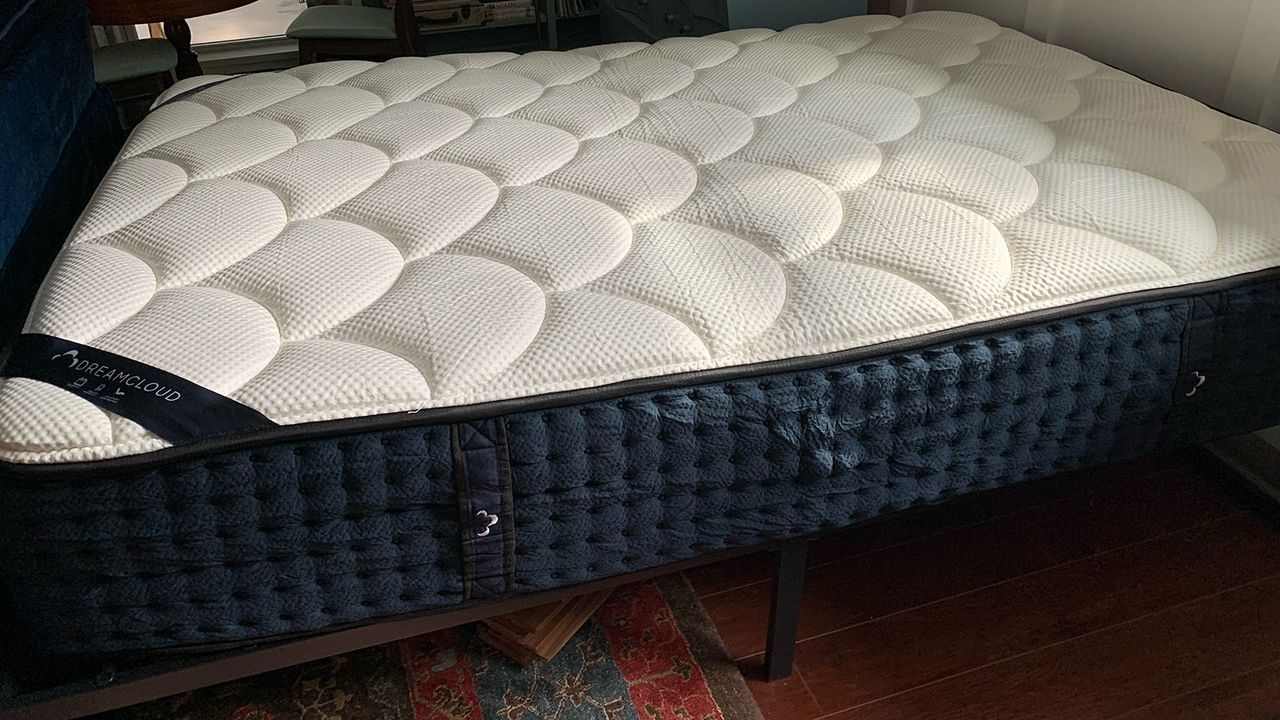 DreamCloud mattress in a room
