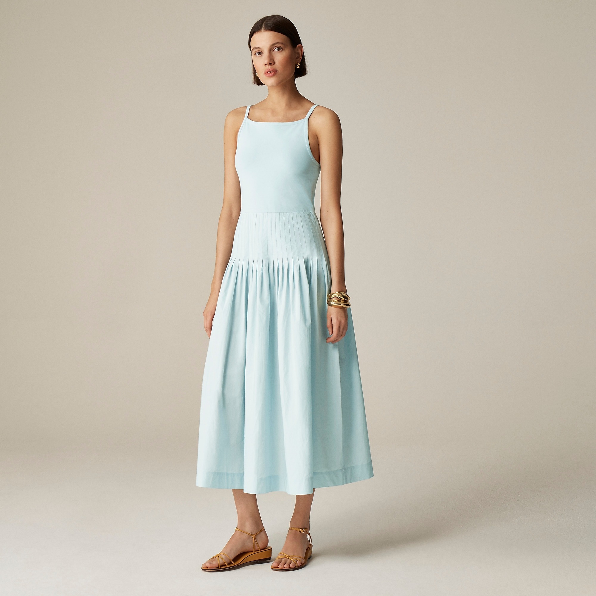 J.Crew, Pintuck Mixy Dress