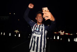 Loanee Callum Robinson helped West Brom secure promotion to the Premier League