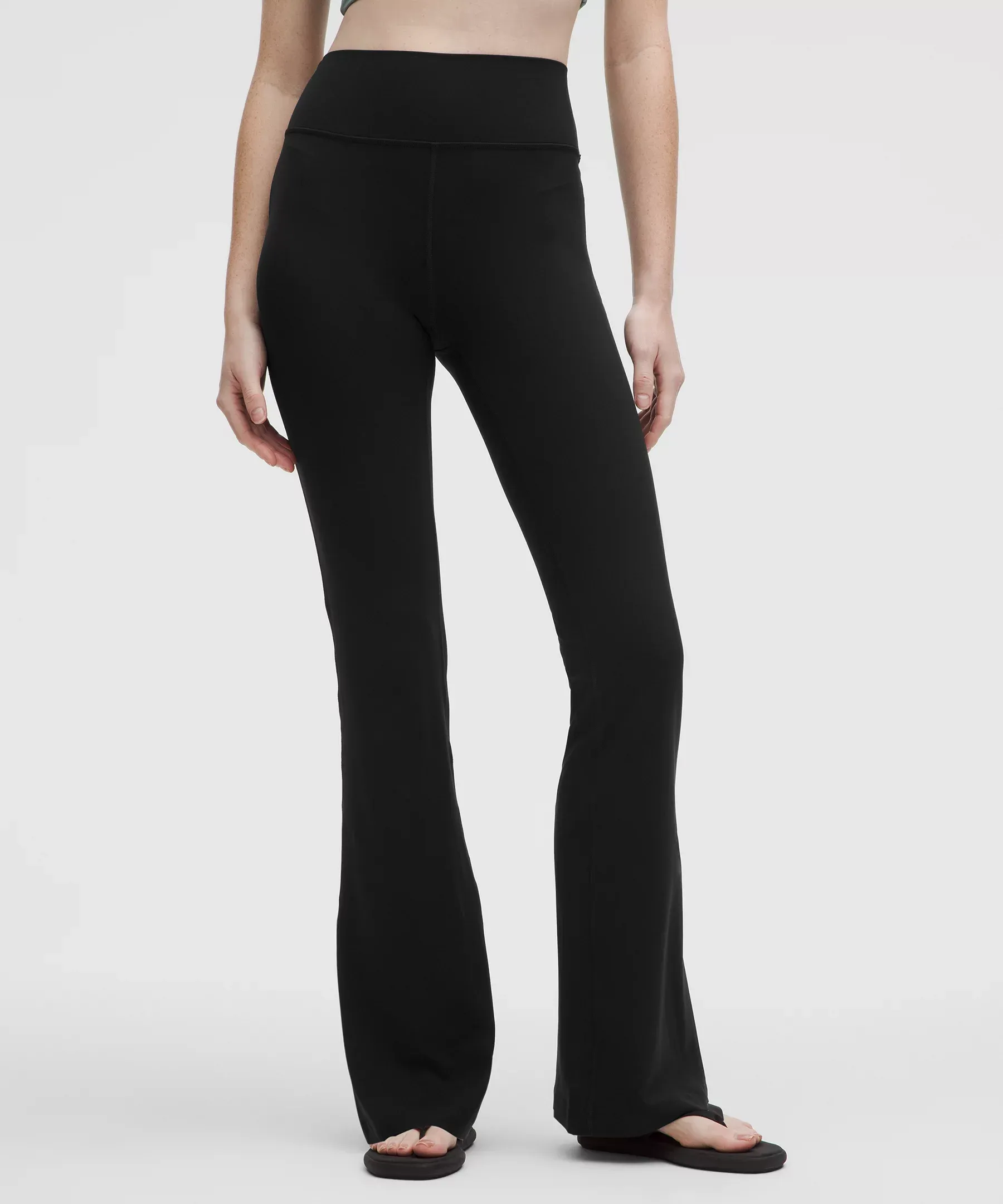 Groove Nulu High-Rise Flared Pant *short - Black - 12