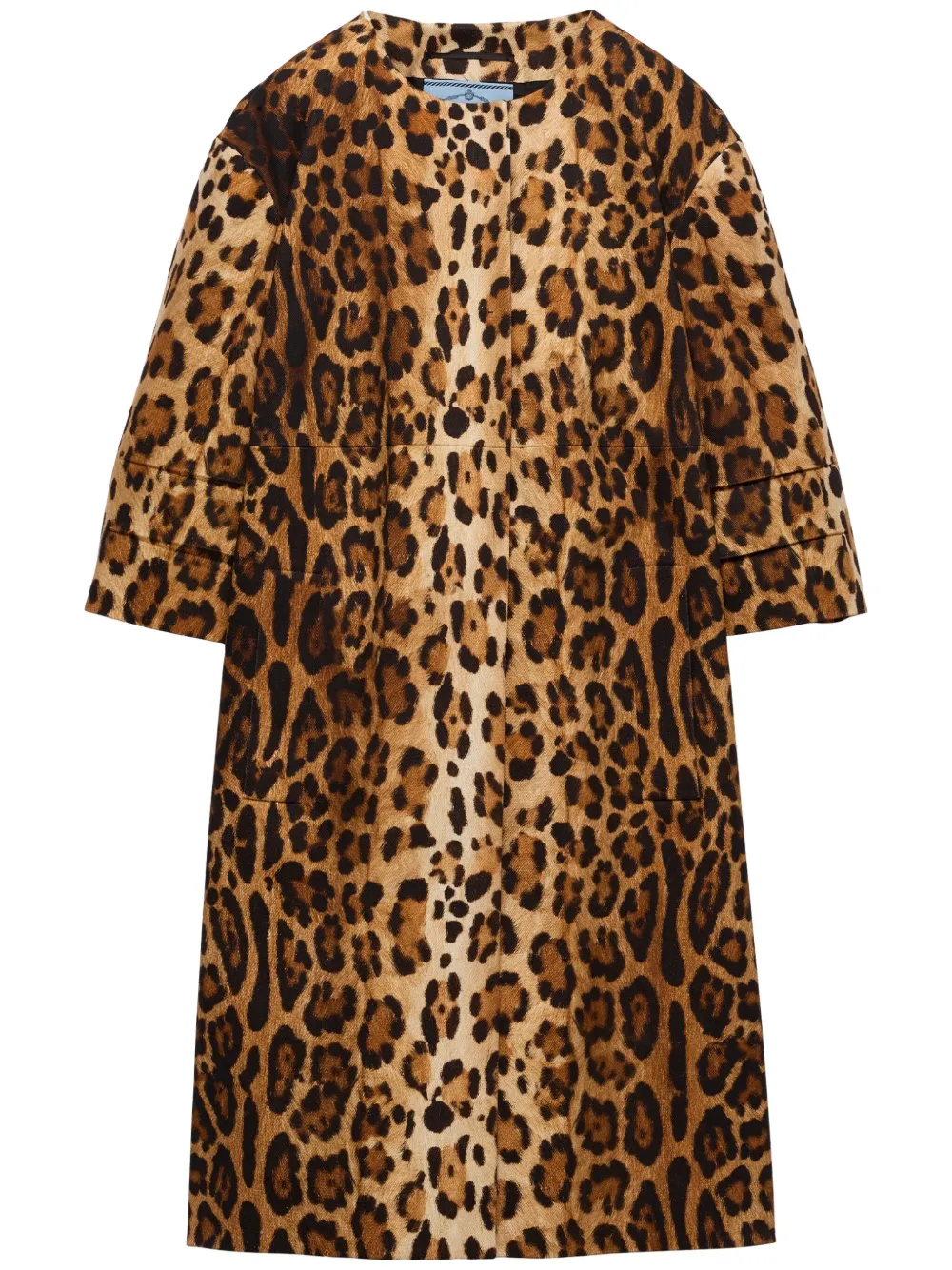 Prada Animal-Print Coat | 38