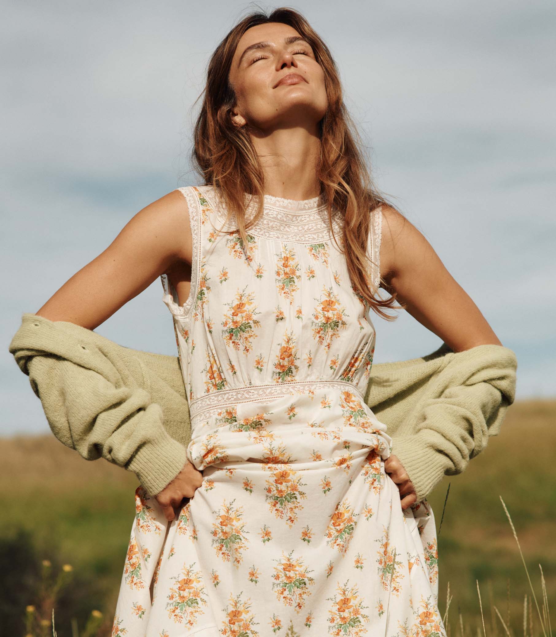 Liliane Dress -- Petit Bouquet De Chamonix