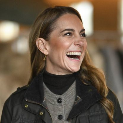 Kate Middleton, Princess of Wales, laughing
