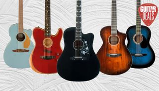 Five acoustic guitars that have been heavily discounted for Cyber Weekend 2022
