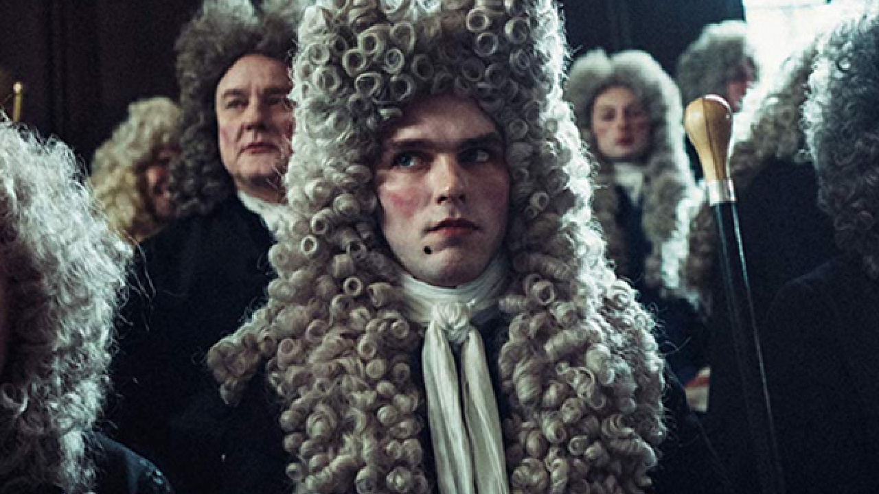 Nicholas Hoult in The Favourite.