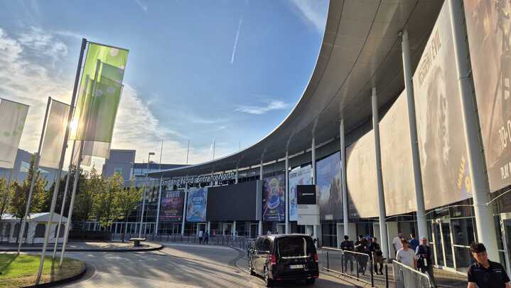 Outside Gamescom 2025.
