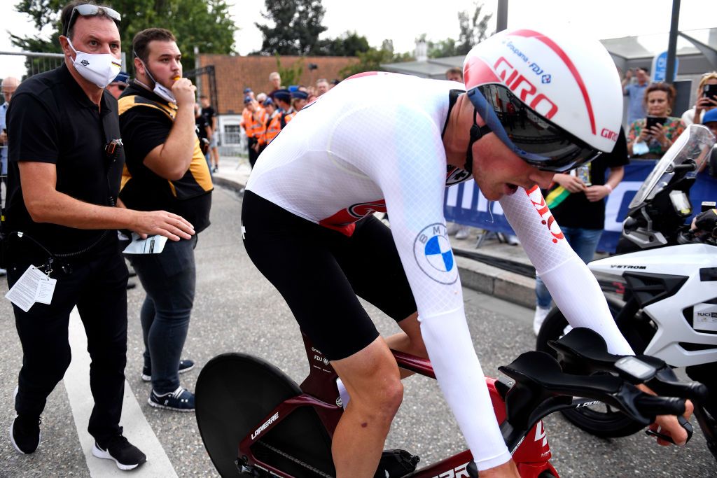 Stefan Küng (Switzerland) was disappointed with a fifth-place finish at elite men&#039;s time trial in Bruges at Worlds