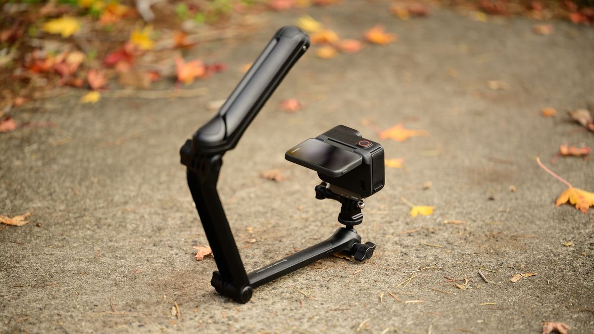 Insta360 Ace Pro mounted as a rig