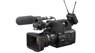 The Sony PXW-Z300 camera.