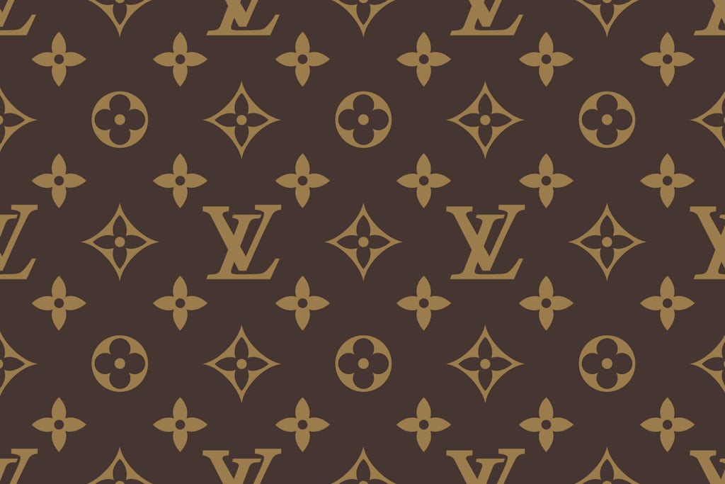 Louis Vuitton monogram logo
