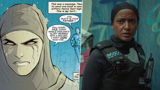 Shahara in the comics and on screen