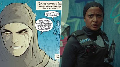 Shahara in the comics and on screen