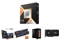 Newegg Combo: 9800X3D, RTX 5070, 128GB RAM, MSI X870E, Corsair case