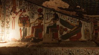 Viewers will be able to virtually walk through Nefertari's tomb in ancient Egypt.