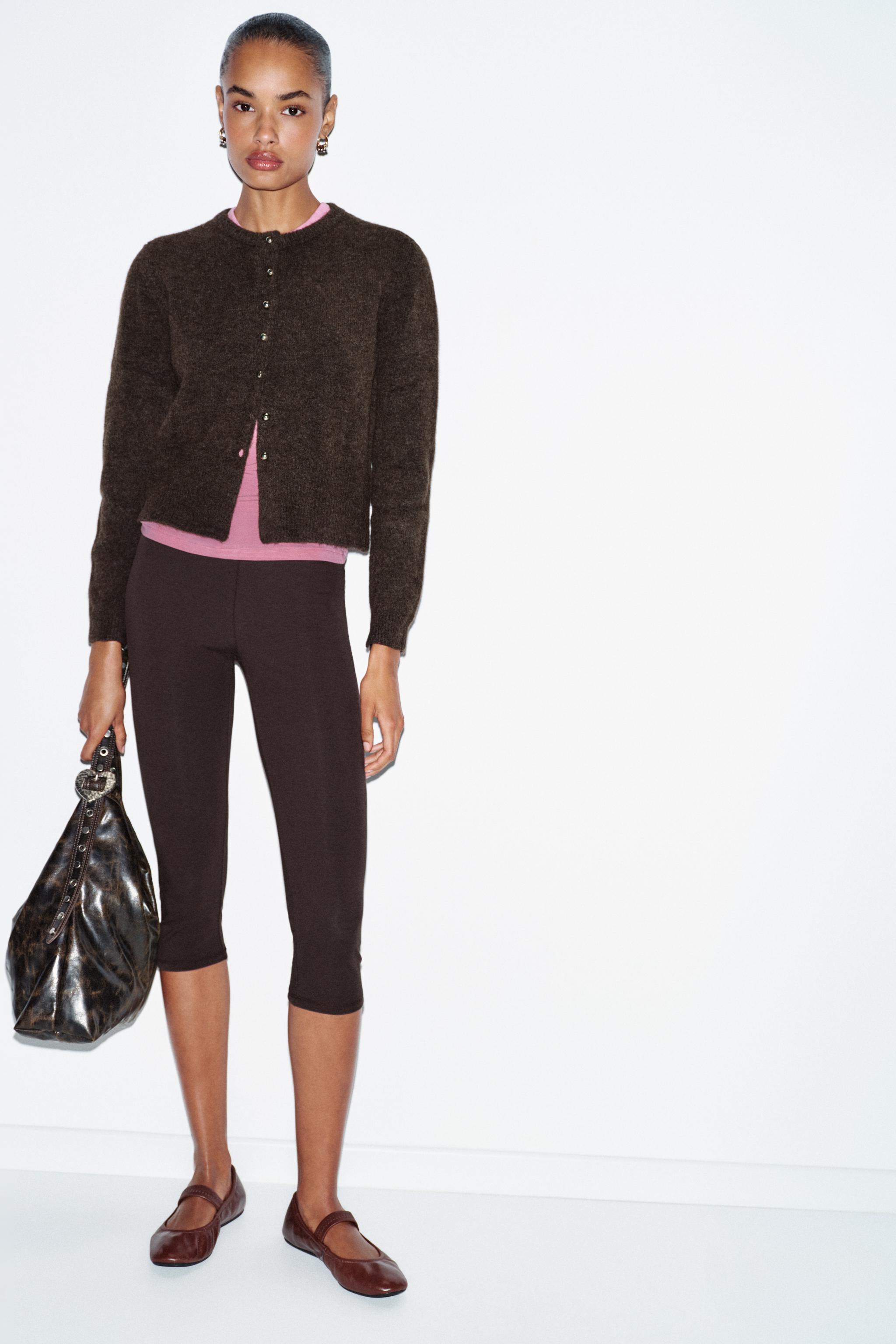 Cardigan With Ball Buttons