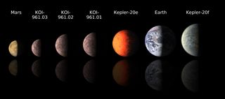 Smallest Alien Planets Chart