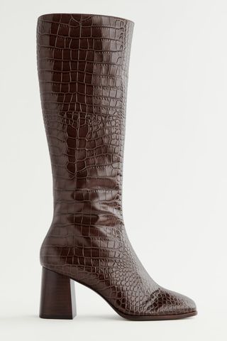 Reformation Nylah Nappa Knee Boot