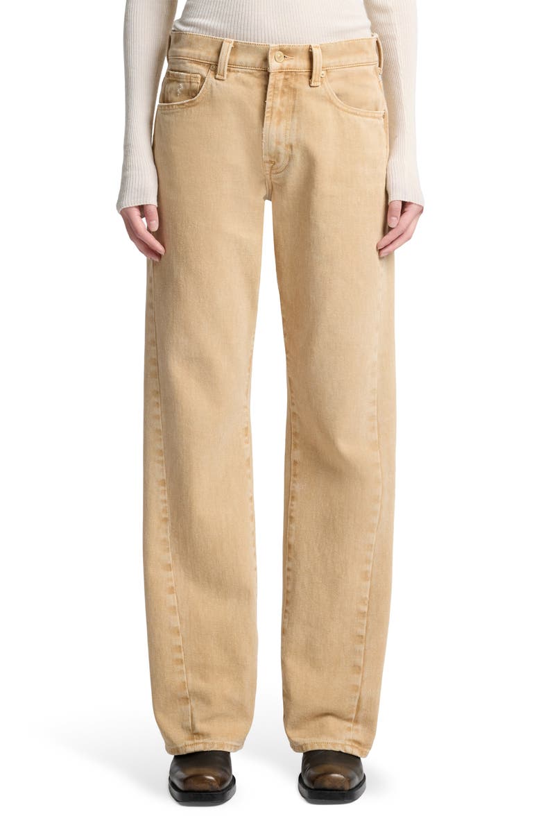 Tess Twisted Seam High Waist Straight Leg Jeans