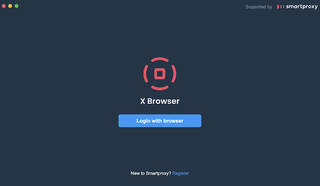 Smartproxy login page