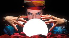 Woman with a crystal ball