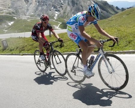 Alexandre Geniez (Skil - Shimano) on the attack.