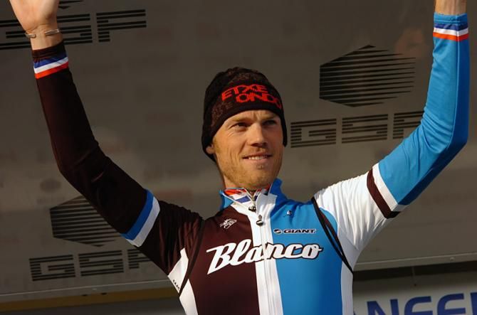 Tour M&eacute;diterran&eacute;en stage 2 winner Lars Boom (Blanco)