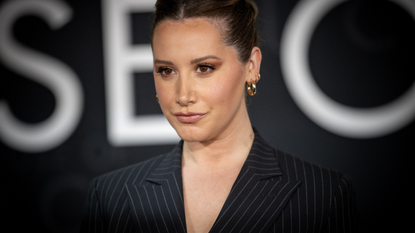 Ashley Tisdale attends the Los Angeles premiere of MGM's 'House of Gucci' at Academy Museum of Motion Pictures on November 18, 2021 in Los Angeles, California