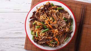 Beef stir-fry