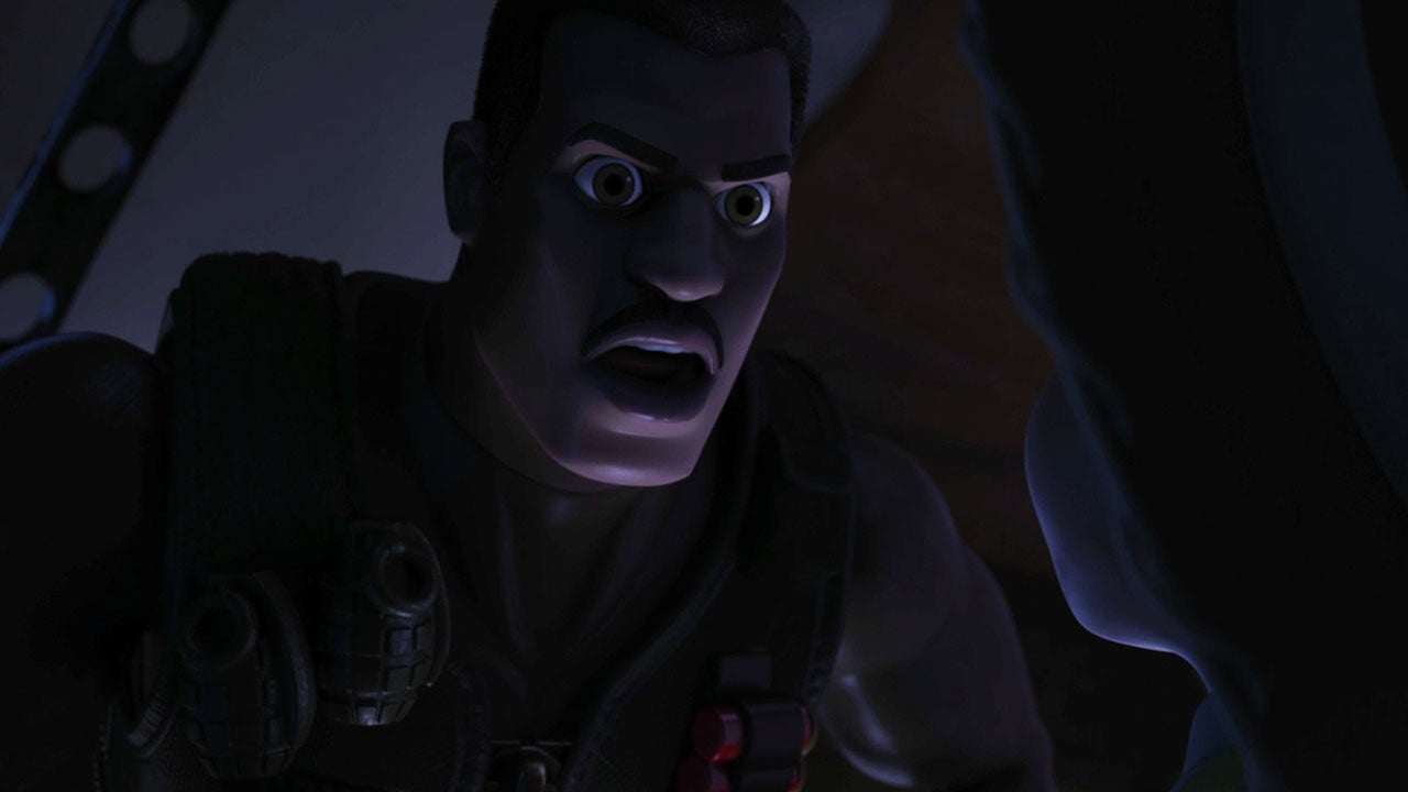 Carl Weathers as Combat Carl in Toy Story OF TERROR!