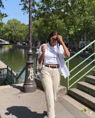French Girl Summer Jeans Outfits